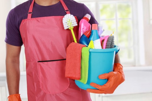 Local carpet cleaner working in a Bromley property