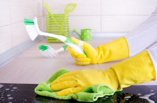 Local floor care equipment used for hard floor cleaning in Bromley