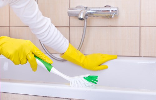 Local Bromley cleaning team working in a residential property