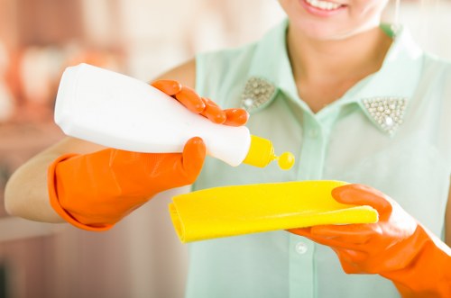 Upholstery stain treatment and refresh for a sofa in Bromley