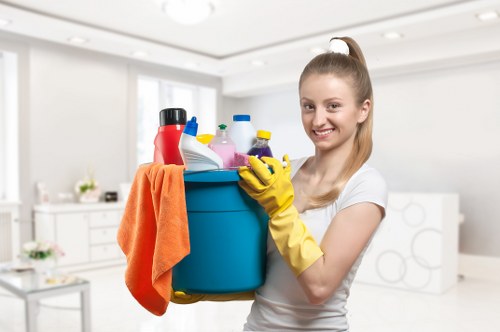 Commercial carpet cleaning service for a Bromley office