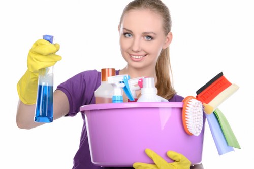 Stairwell and landing communal cleaning in a Bromley property