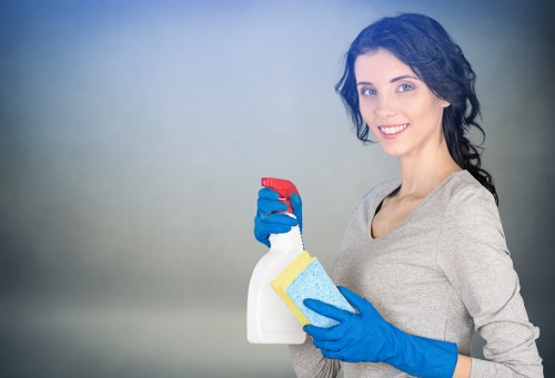 Deep upholstery cleaning of a fabric sofa in Bromley